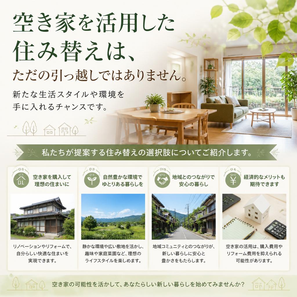 住み替えの選択肢を考える