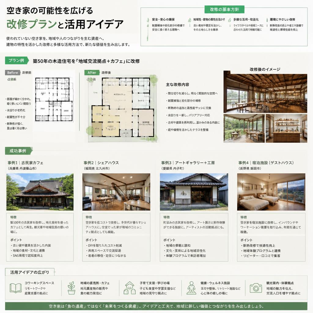 空き家の改修プラン