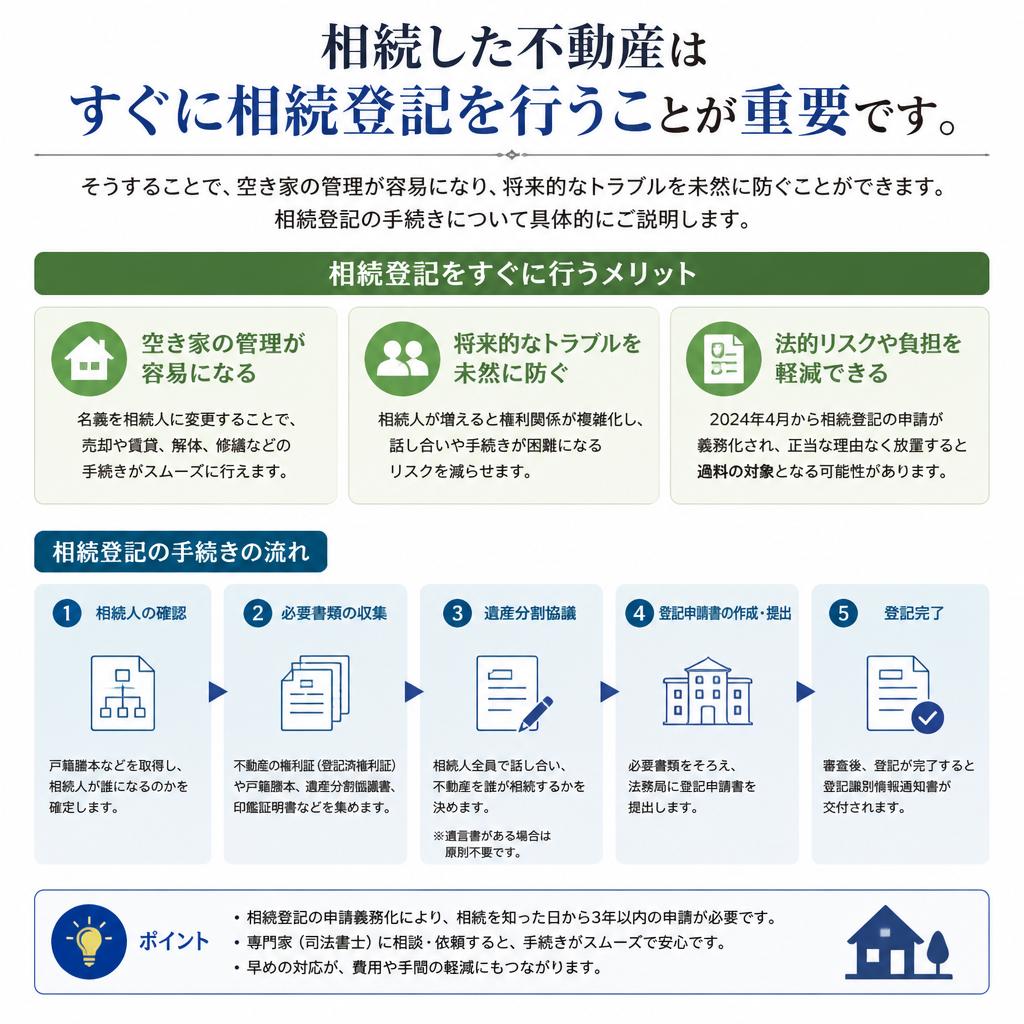 相続登記の重要性とは？