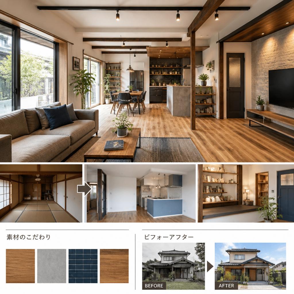 理想の住まいを叶えるリノベーション