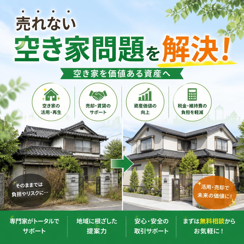 売れない空き家はどうする？手放す・活かすための具体的方法まとめ